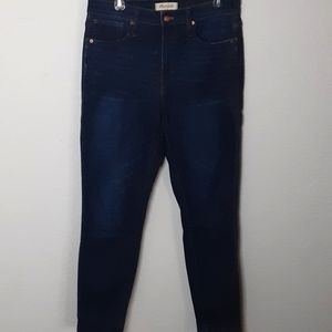 Madewell 10 inch high rise skinny jeans  women's 29